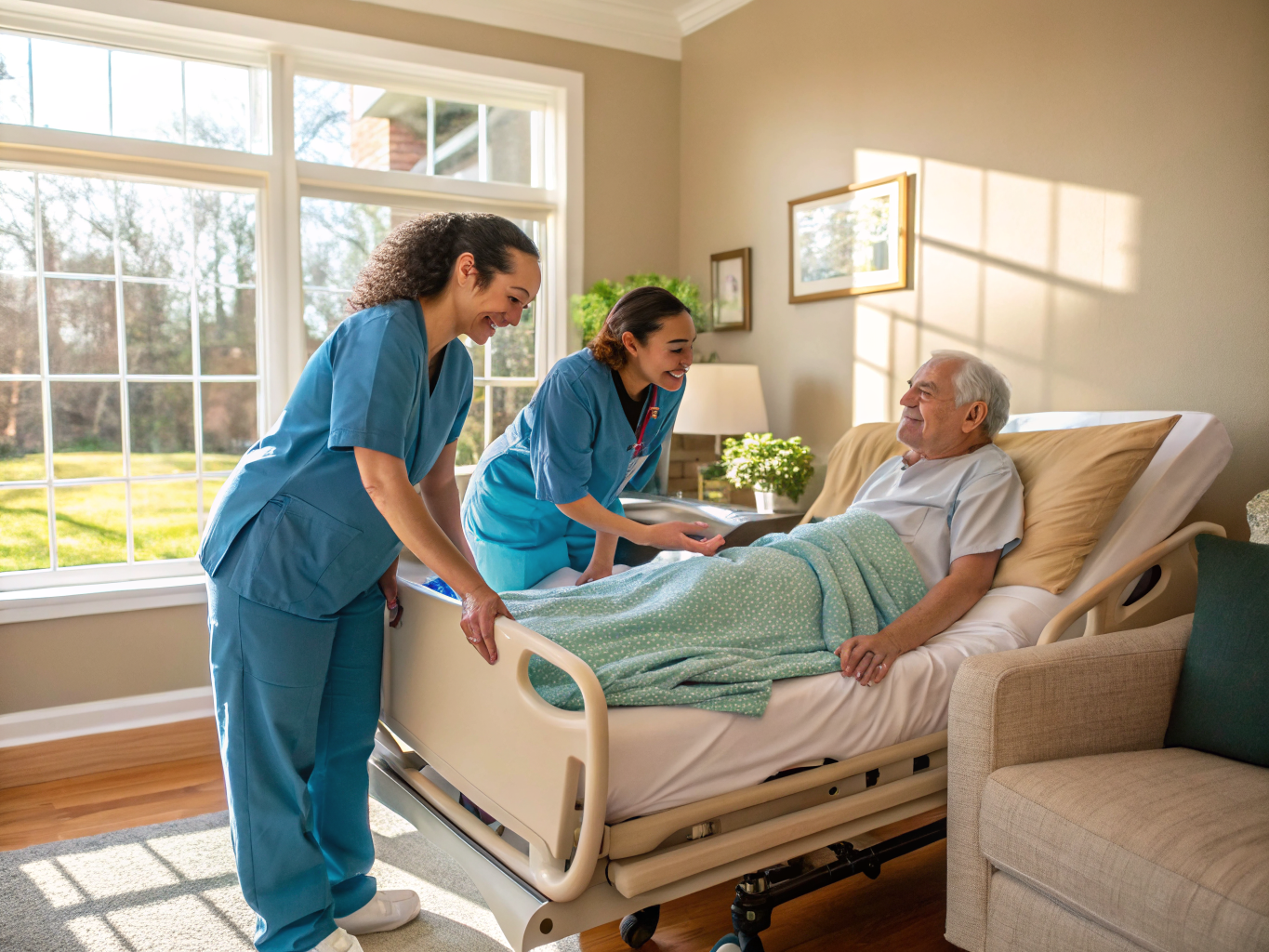 24-Hour Home Care aide with a senior in Edison NJ Middlesex County