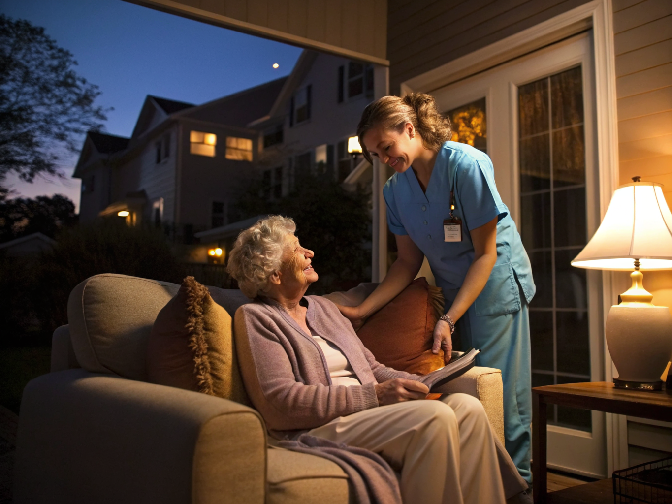 24-Hour Home Care aide with a senior in New Brunswick NJ Middlesex County