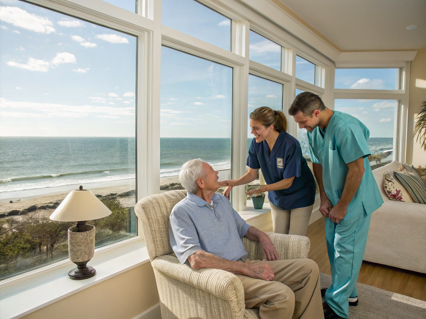 24-Hour Home Care aide with a senior in Toms River NJ Ocean County