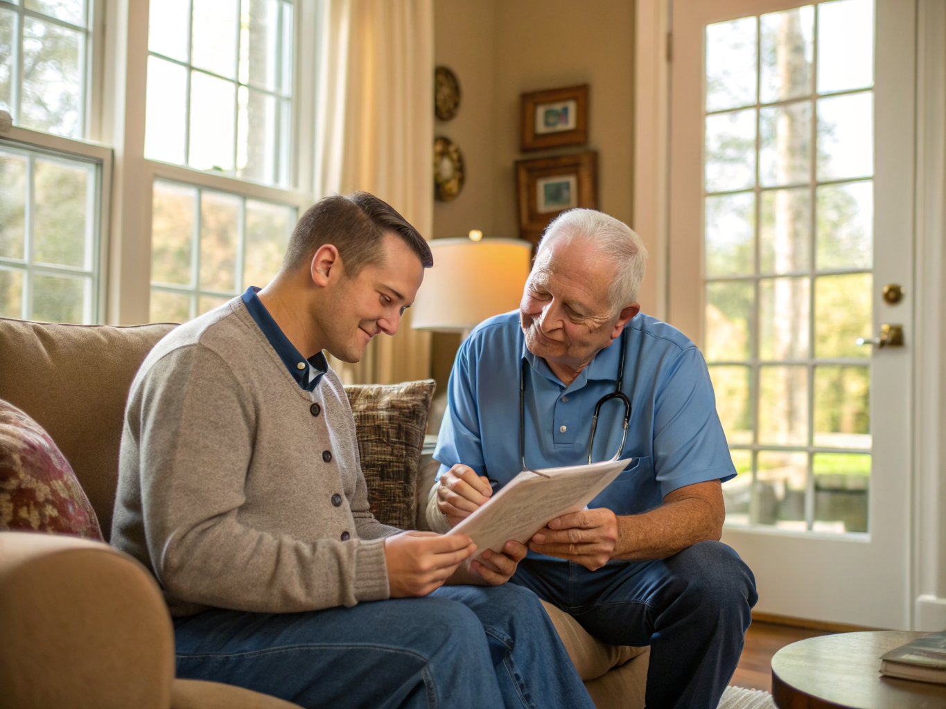 24-hour home care aide with a senior in Wayne NJ Passaic County