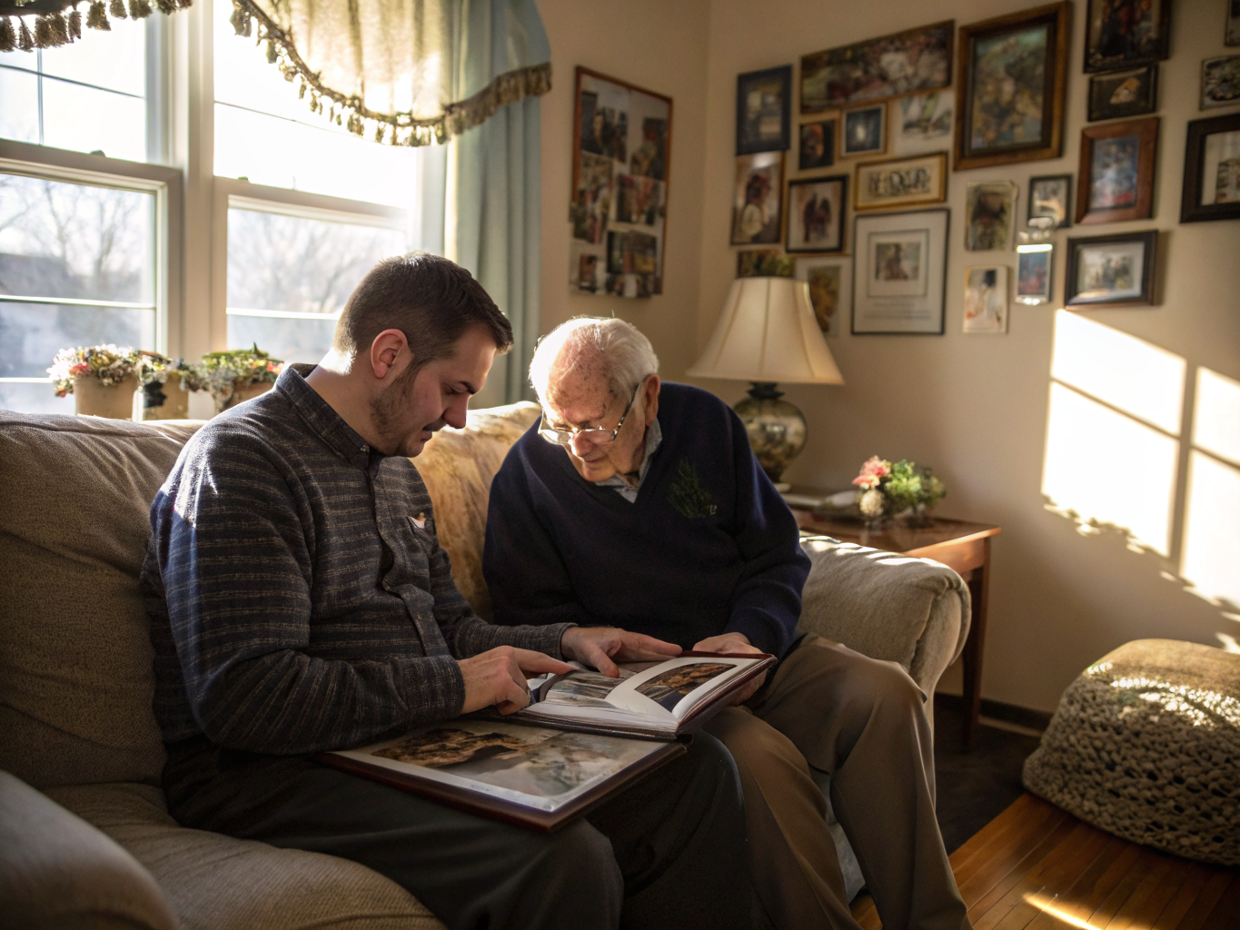 Alzheimer's care aide with a senior in Freehold NJ Monmouth County