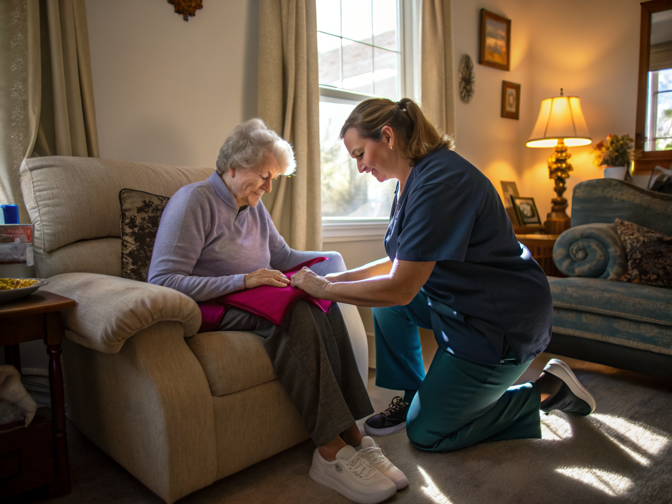 arthritis care aide with a senior in Bridgewater NJ Somerset County