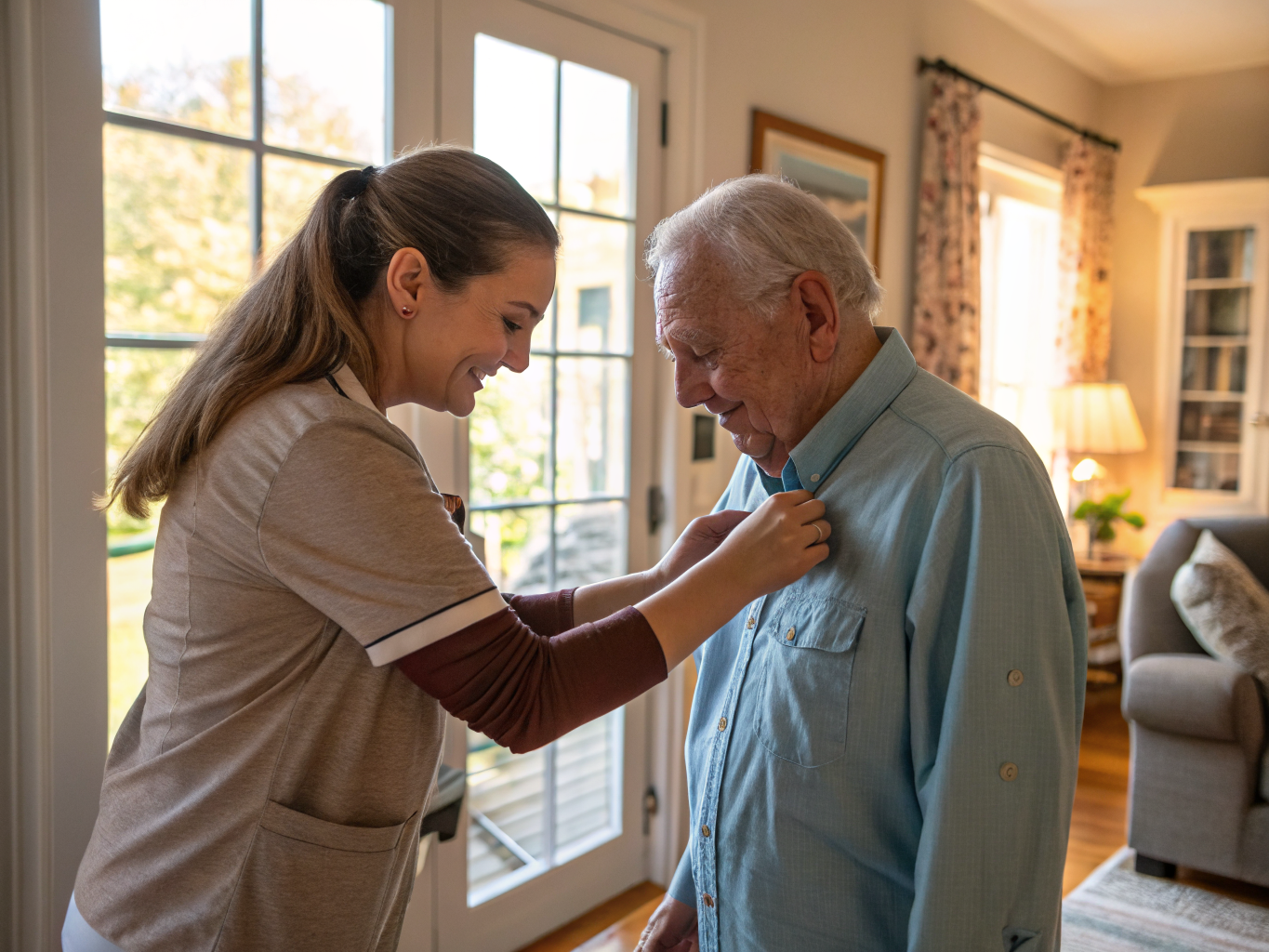 arthritis care aide with a senior in Princeton NJ Mercer County