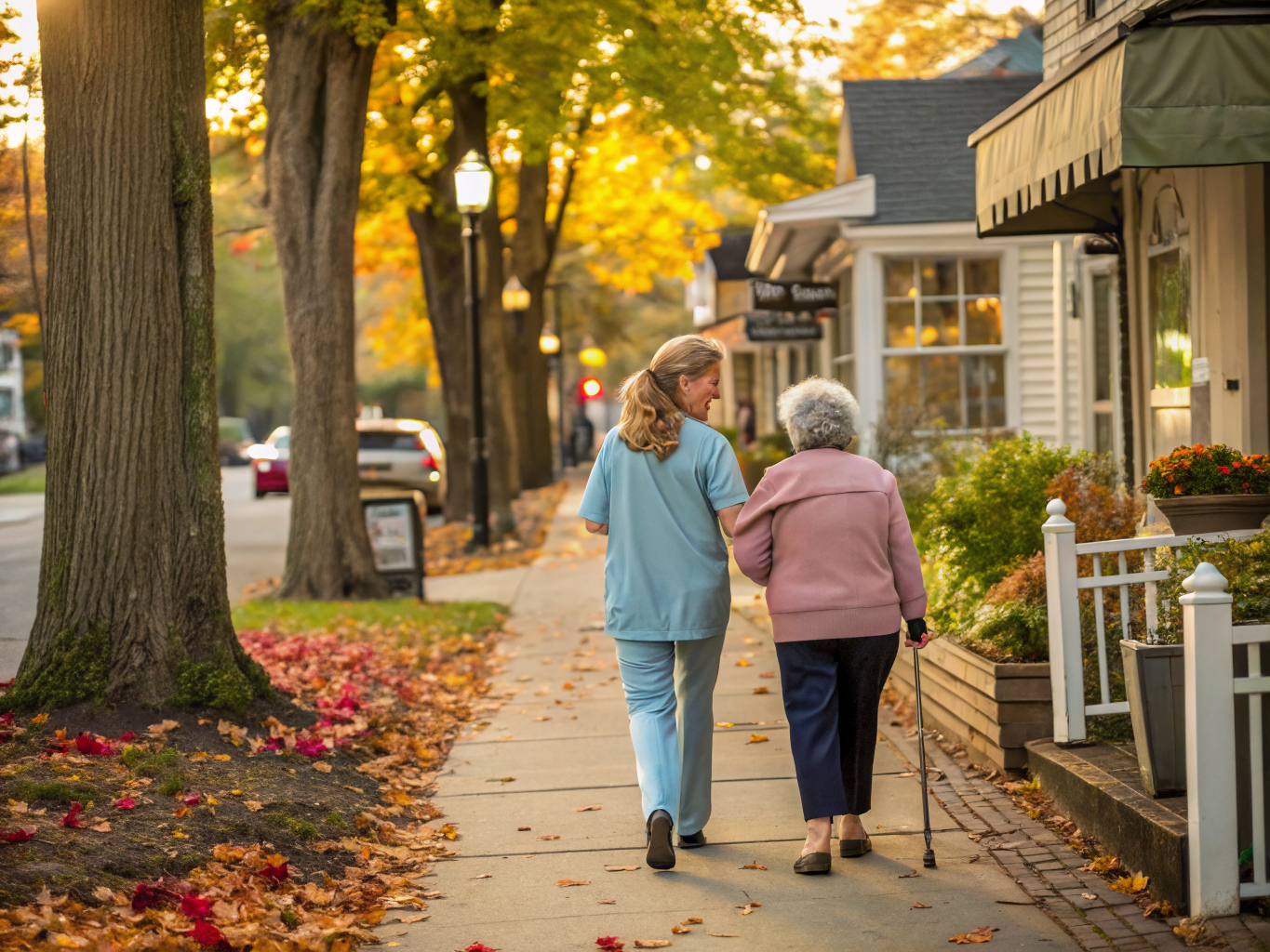 Home health aide providing care at SHARE Inc. in Ridgewood Bergen County NJ