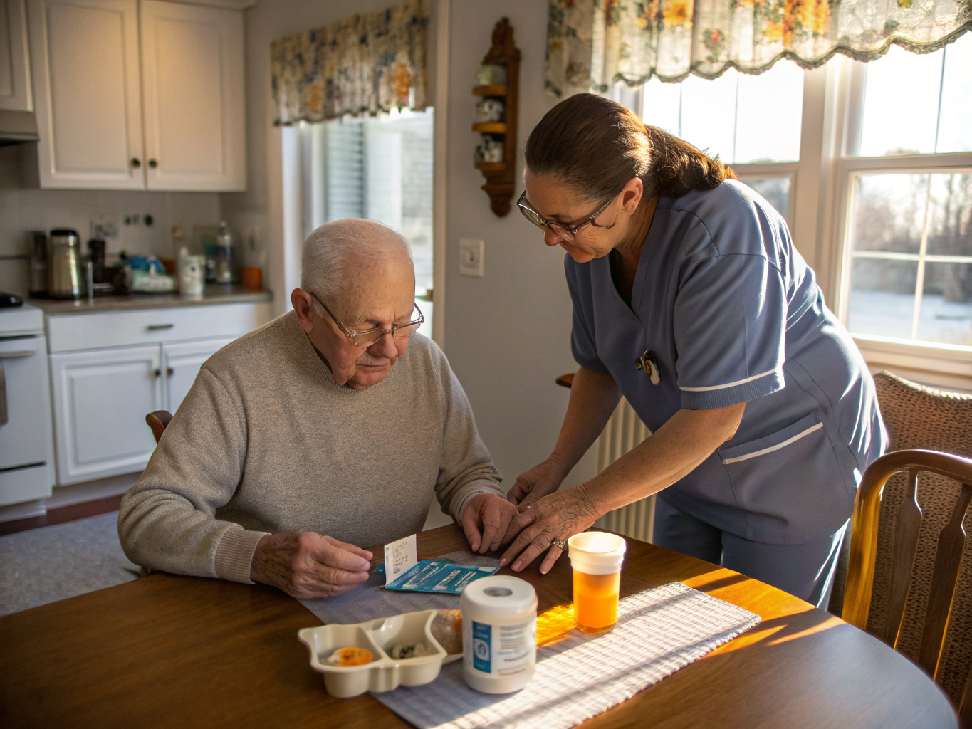 Cardiac care aide with a senior in Livingston NJ Essex County