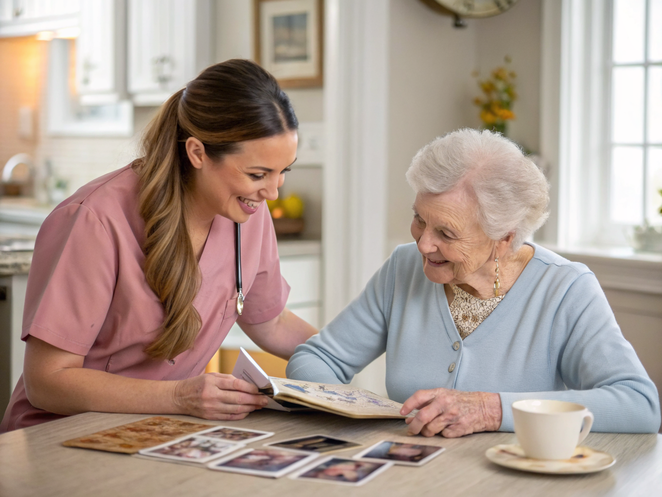 Dementia Care aide with a senior in Summit NJ Union County
