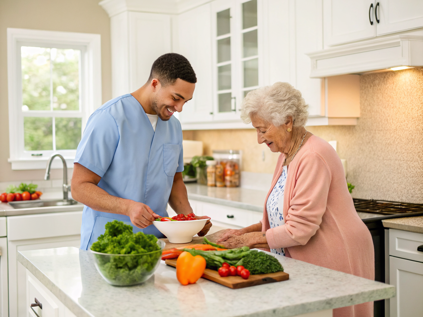 Diabetic Care aide with a senior in Bridgewater NJ Somerset County