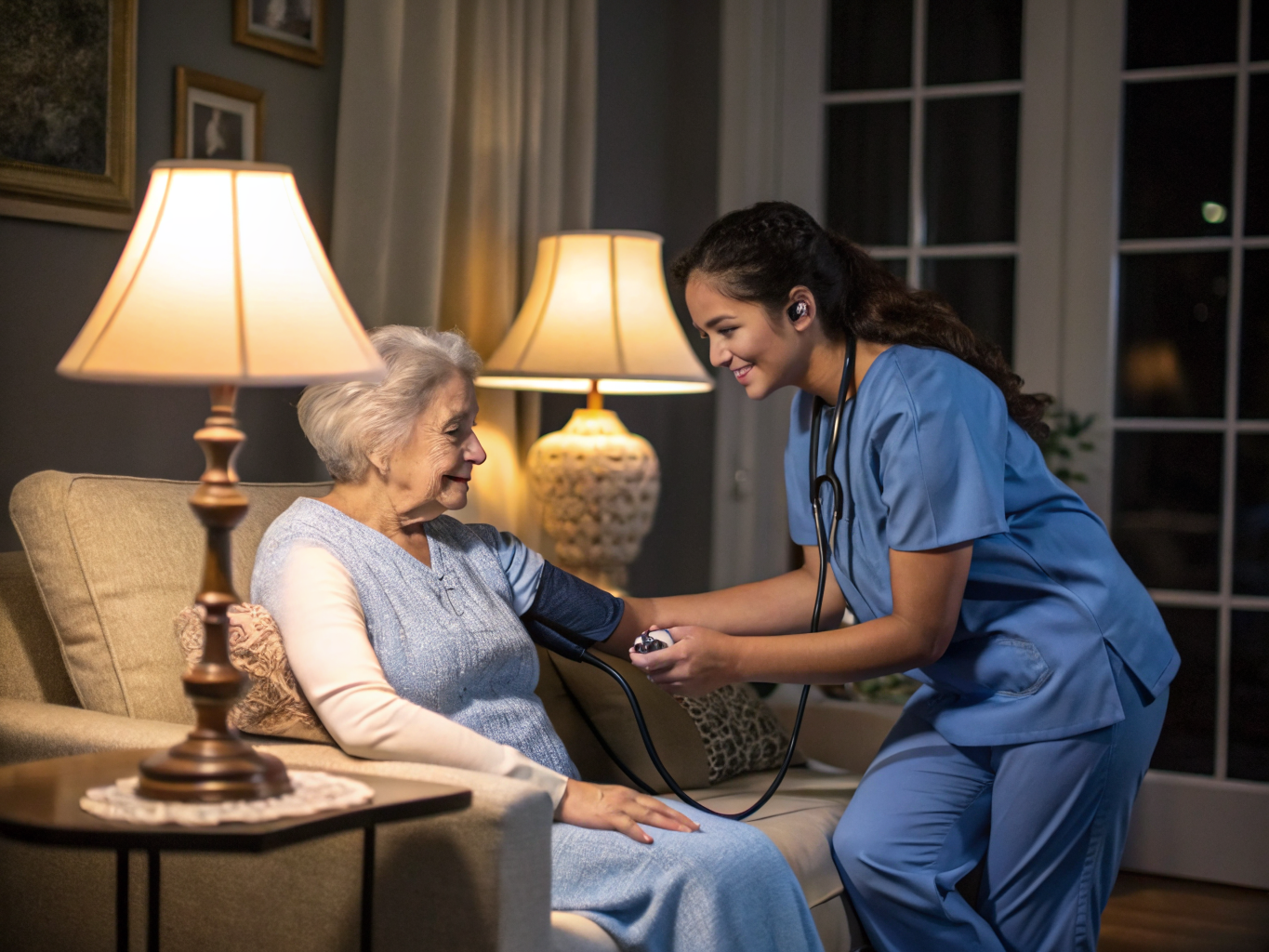 24-hour home care near Daughters of Israel West Orange NJ — nighttime blood pressure monitoring