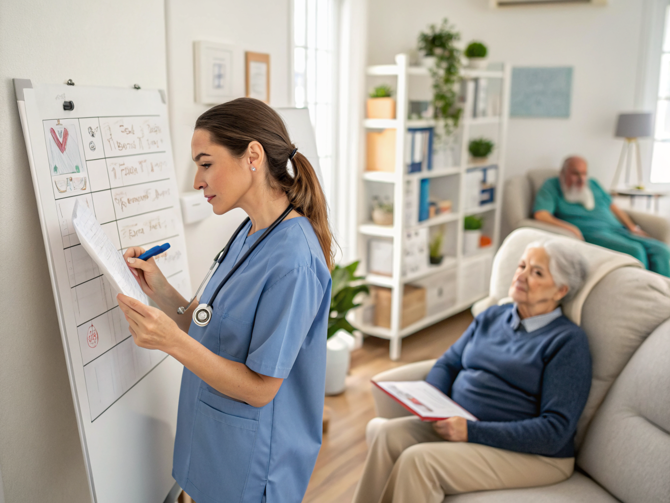 RN Alzheimer's care review near Daughters of Israel West Orange NJ — family progression meeting