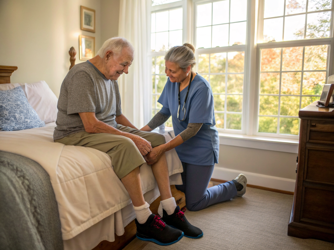 Rehabilitation recovery at home near Daughters of Israel West Orange NJ — leg strengthening