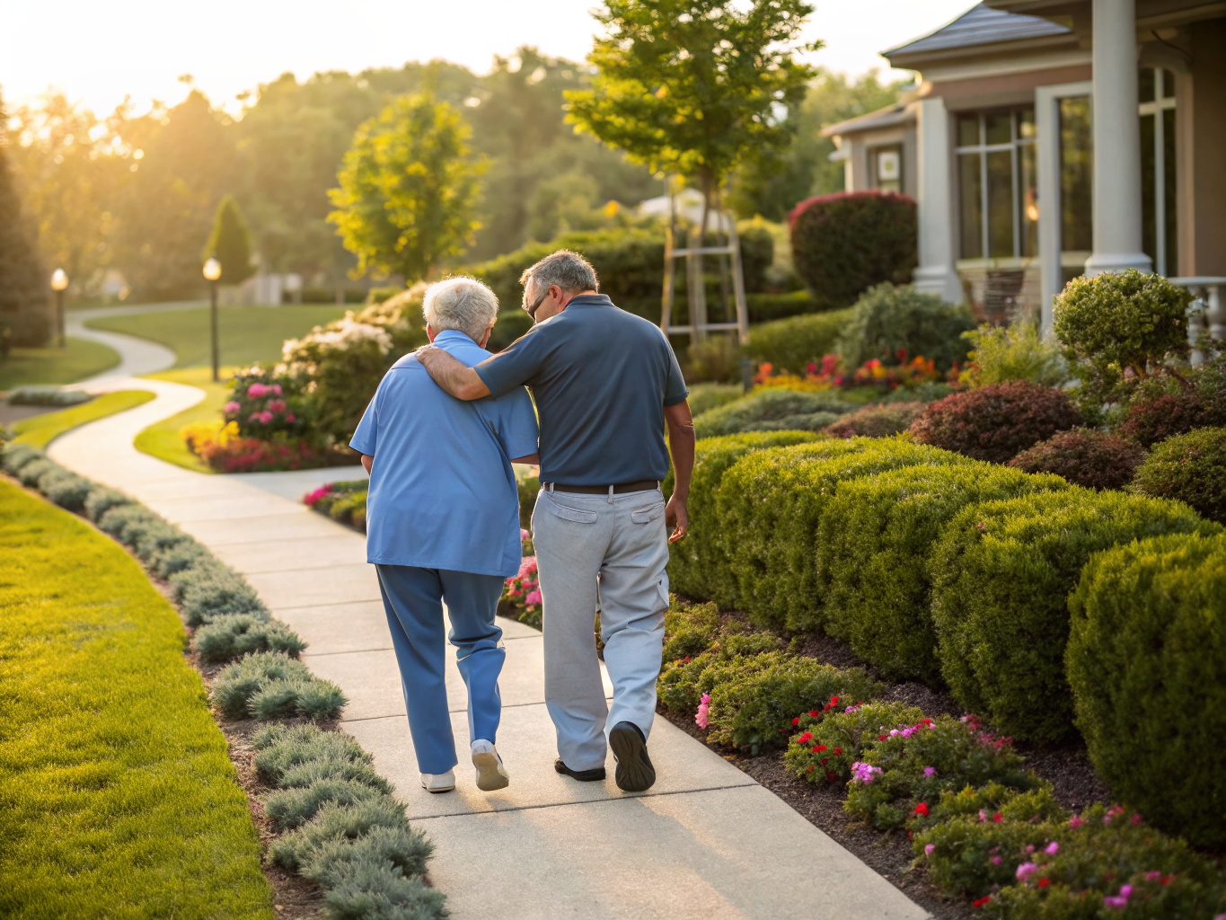 Home health aide providing care at Van Dyk Manor of Montclair in Montclair Essex County NJ