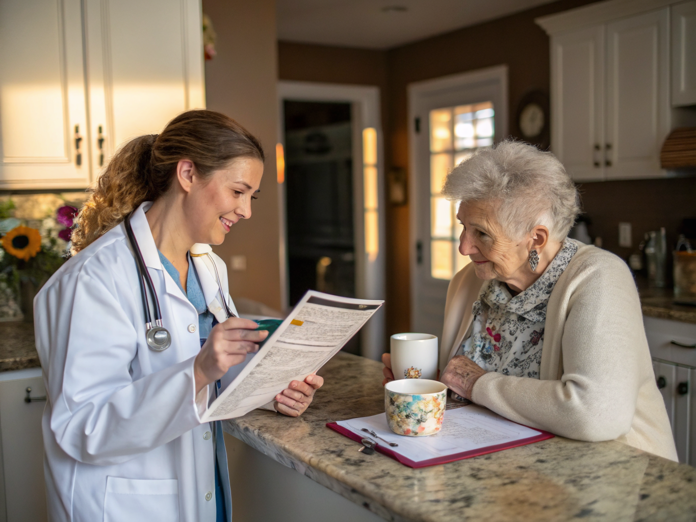 RN supervision of live-in care near Hackensack University Medical Center NJ — weekly care review