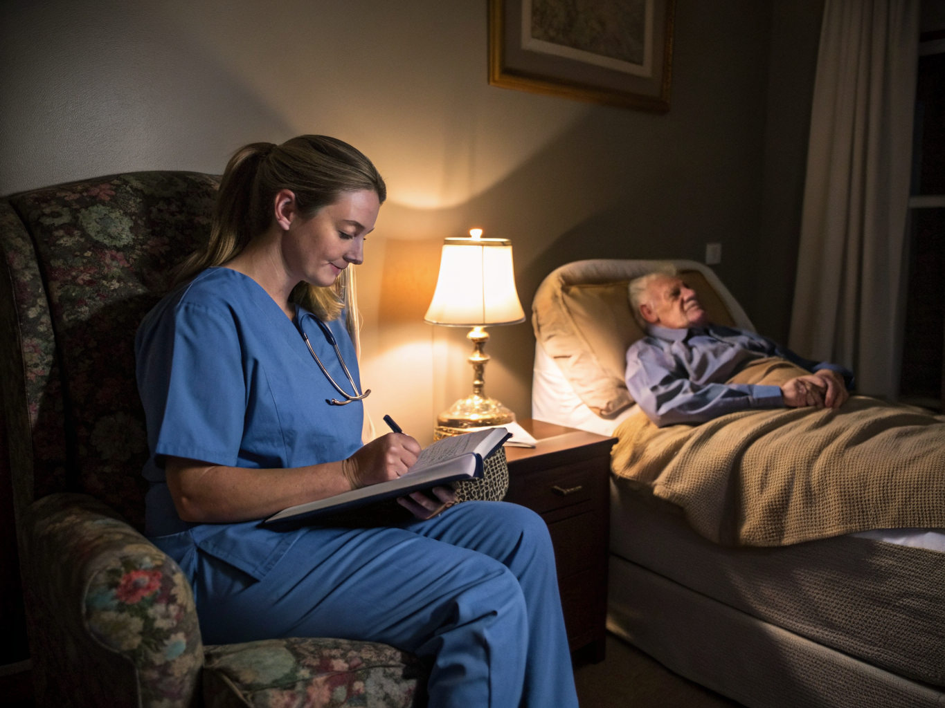 Night nurse near Hackensack University Medical Center NJ — overnight bedside monitoring