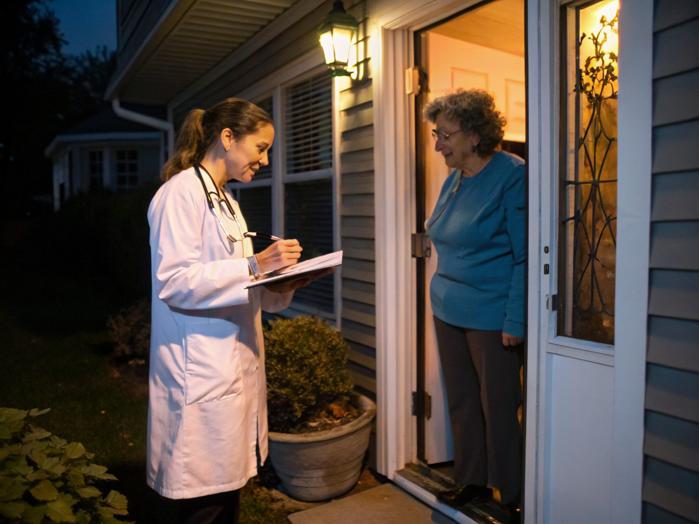 Evening shift handoff near Hackensack University Medical Center NJ — RN overnight protocol review