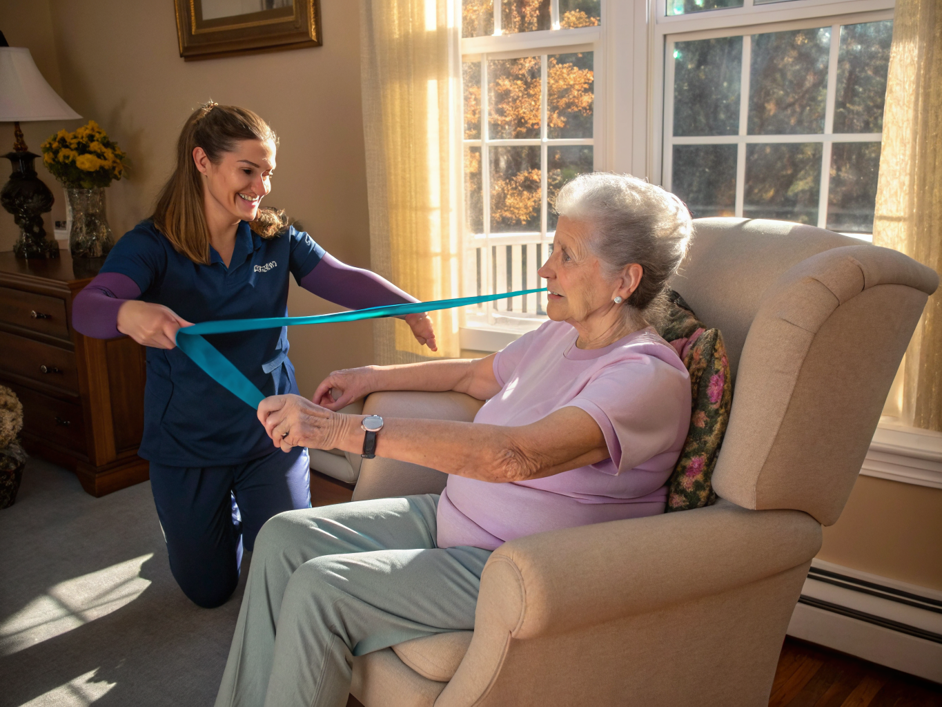 Home health aide near Hackensack NJ — range-of-motion exercise therapy