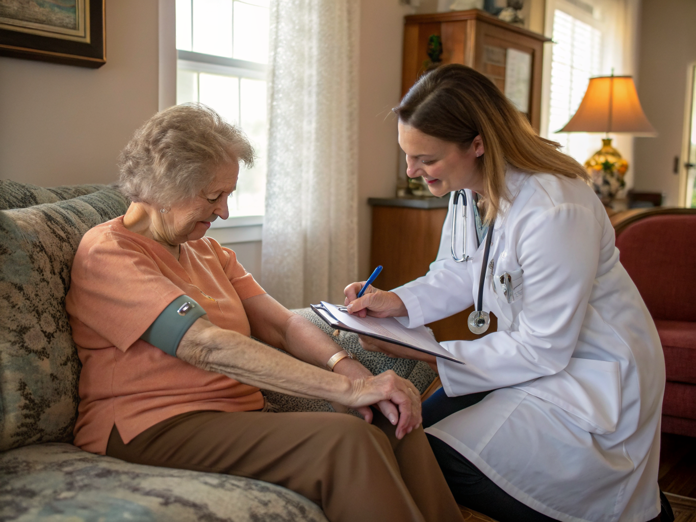 RN stroke assessment near Hackensack University Medical Center NJ — range-of-motion evaluation