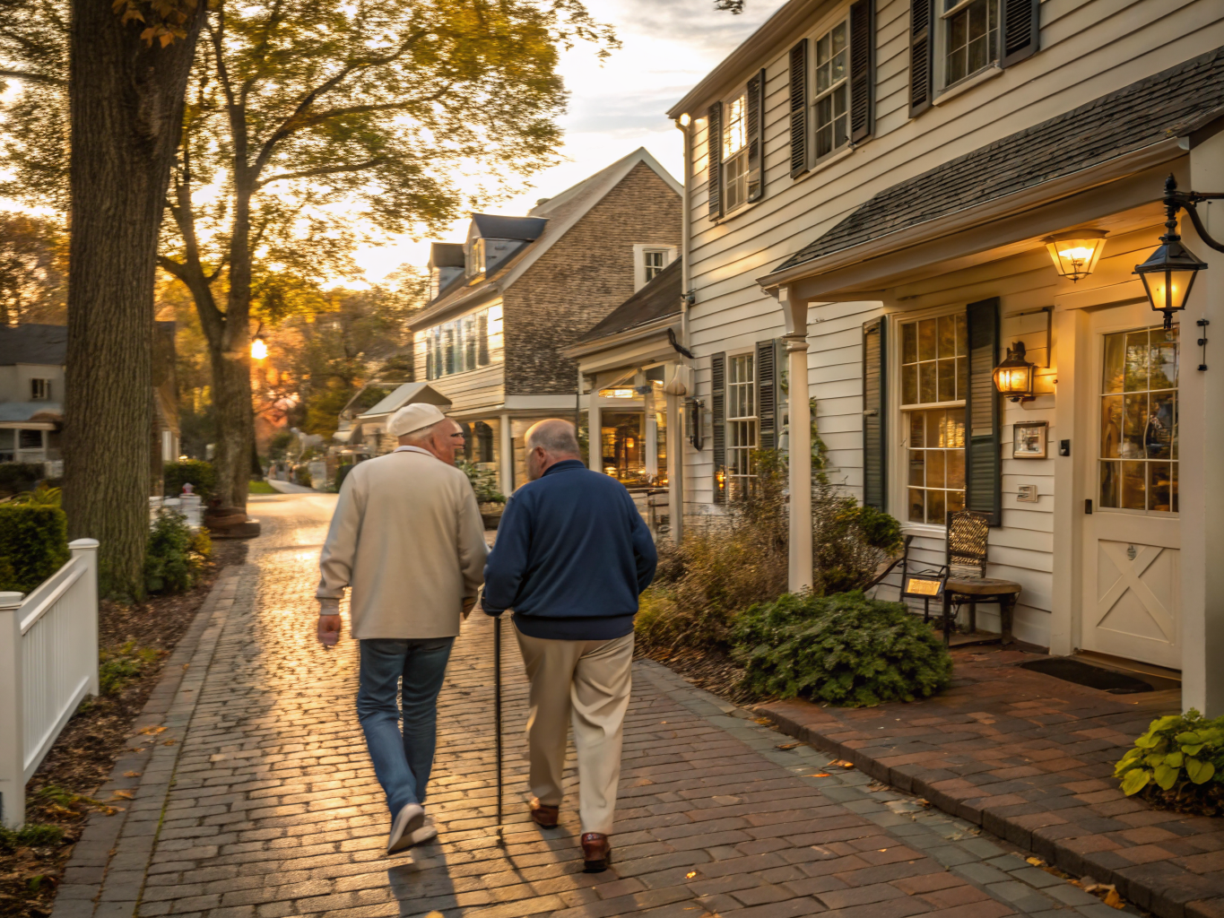 Home health aide assisting a senior resident in Chester Township/Chester Borough NJ Morris County
