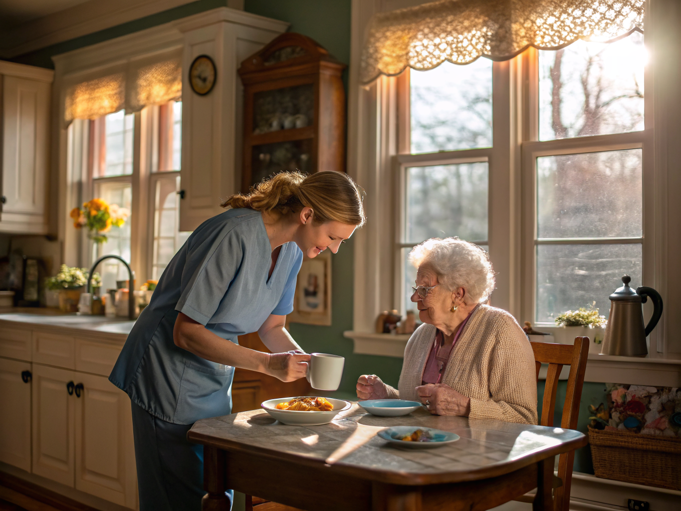 Live-In Care aide with a senior in Montclair NJ Essex County