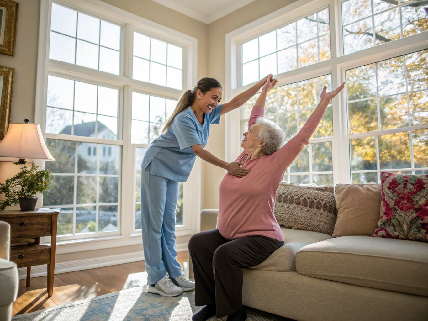 Home health aide at Windmill Square in East Brunswick Middlesex County NJ