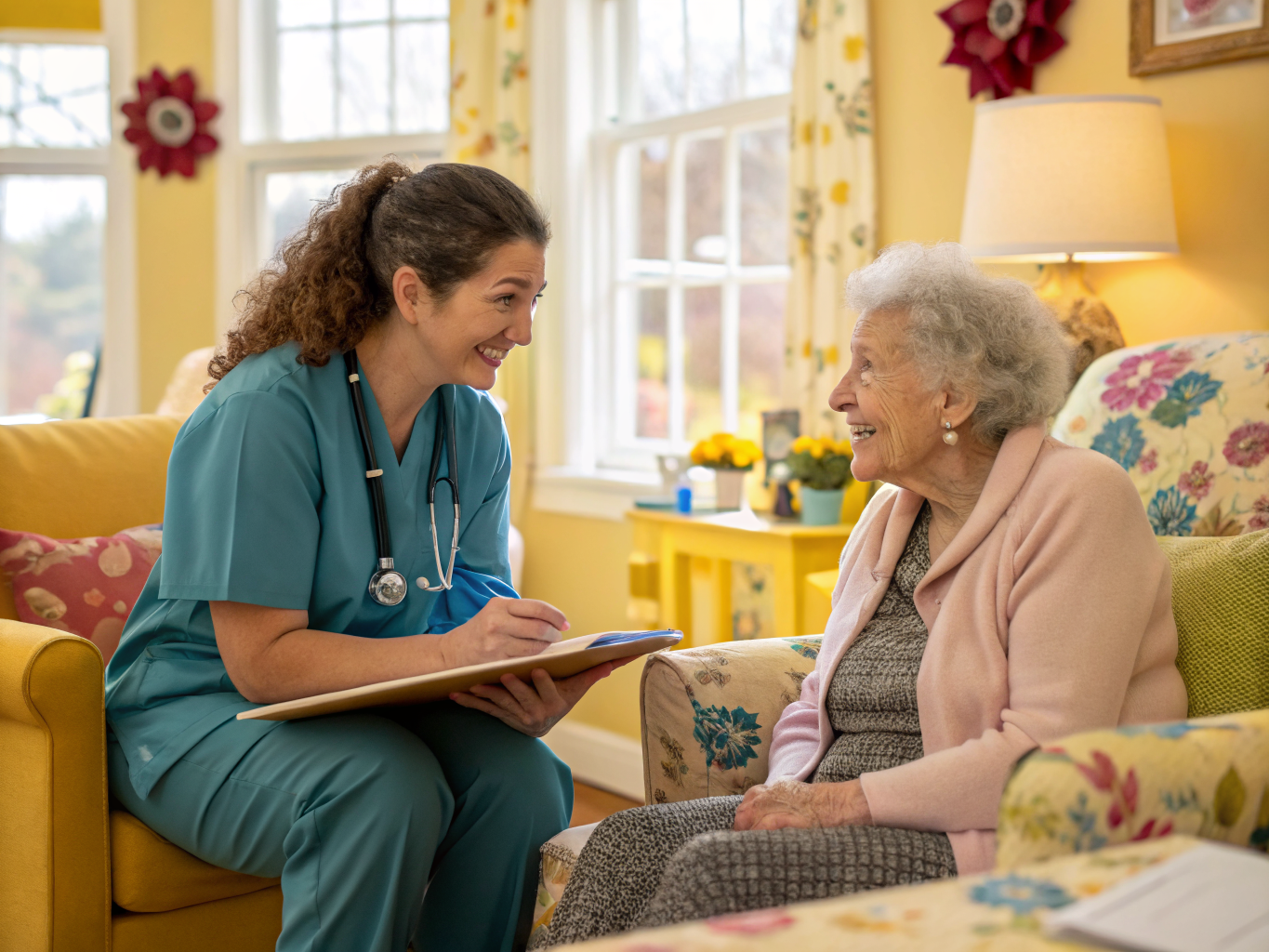 Home health aide at CareOne at Morris in Parsippany Morris County NJ