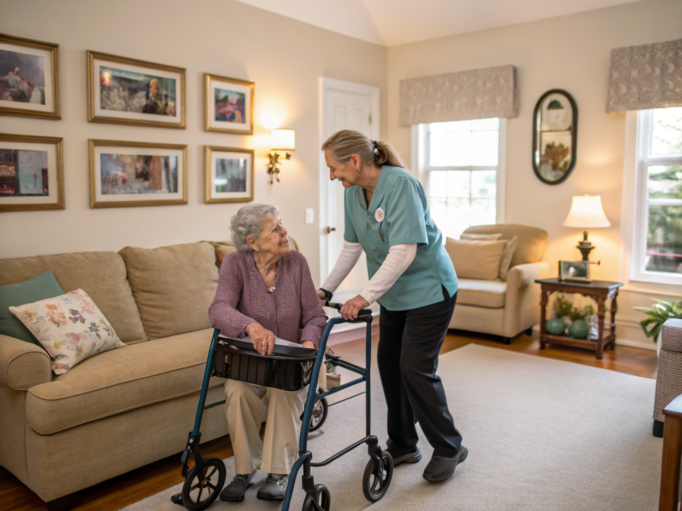Home health aide at Hanover Senior Residences in Hanover Township Morris County NJ