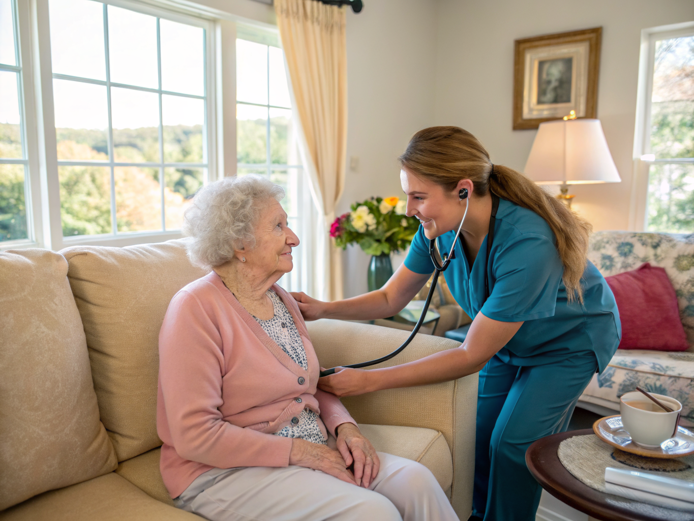 Home health aide at Nolan's Ridge in Mount Arlington Morris County NJ