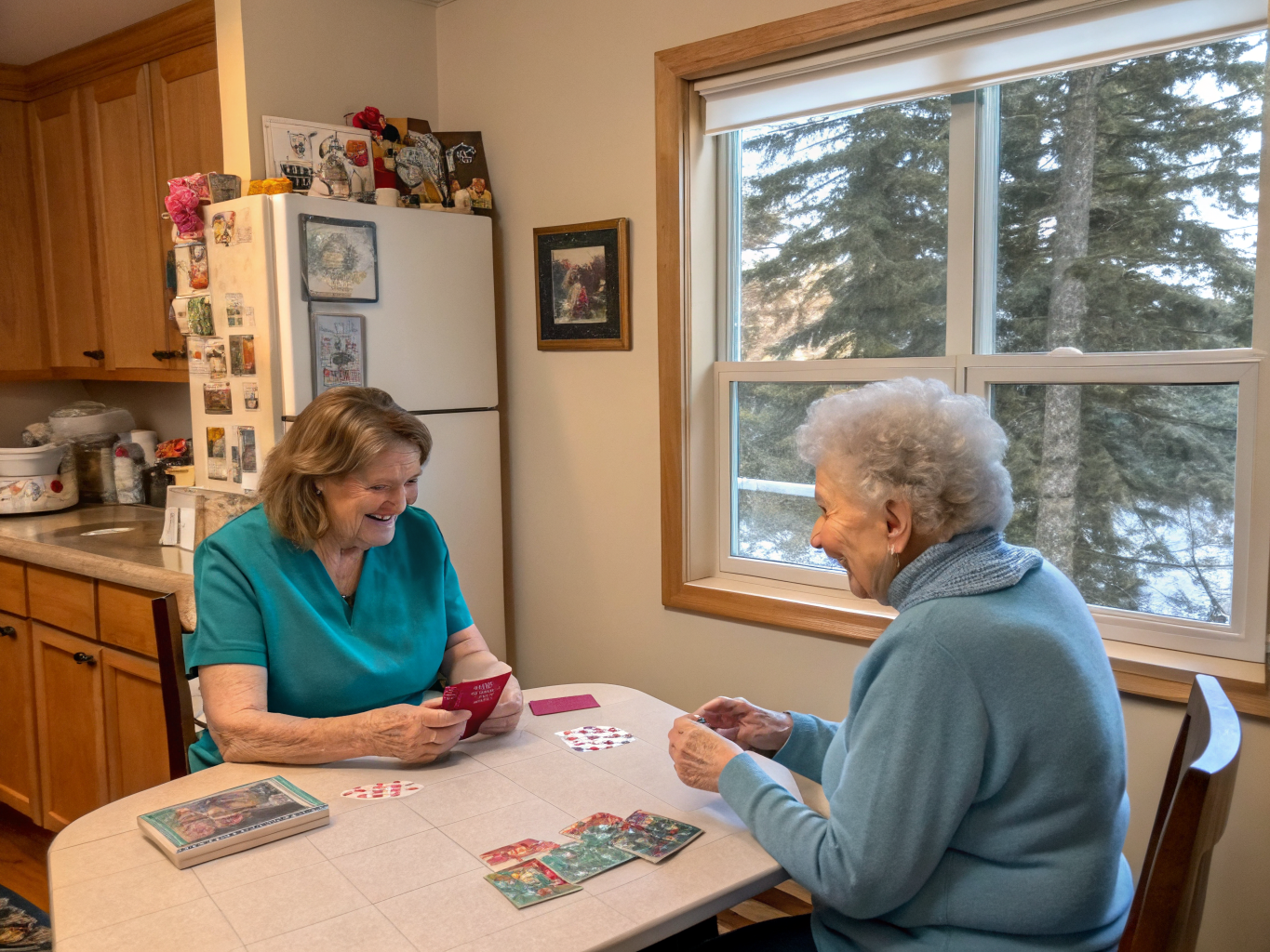 Home health aide providing care at Crestwood Village 4 in Whiting Ocean County NJ