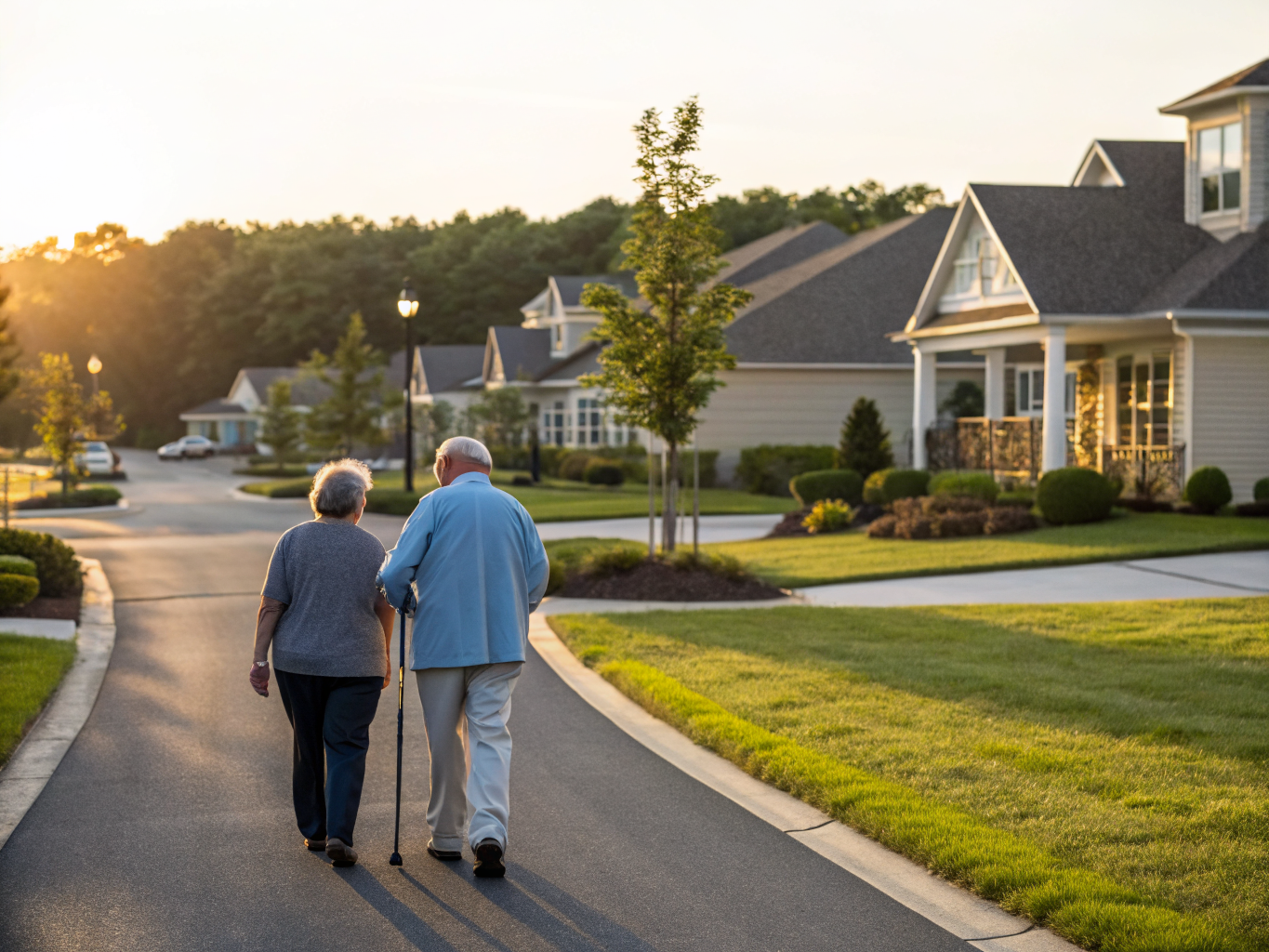 Home health aide providing care at Holiday Heights in Toms River Ocean County NJ