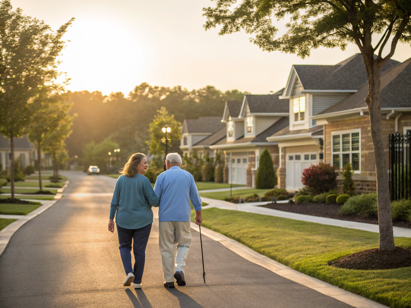 Home health aide providing care at Leisure Village West in Manchester Township Ocean County NJ