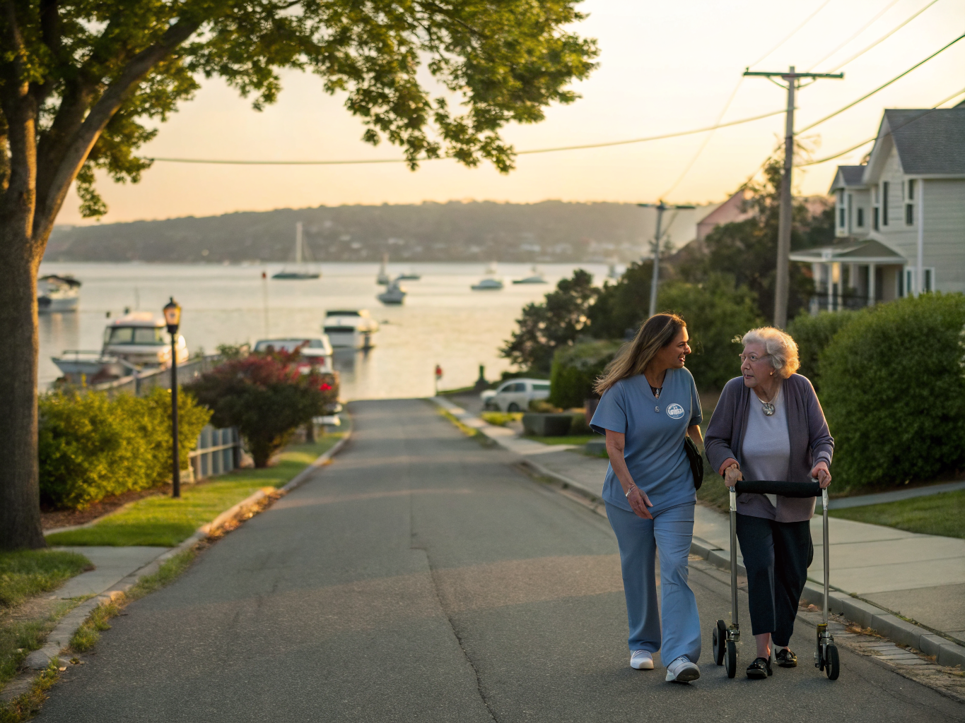 Home health aide providing care in Pine Beach Pine Beach Borough Ocean County NJ