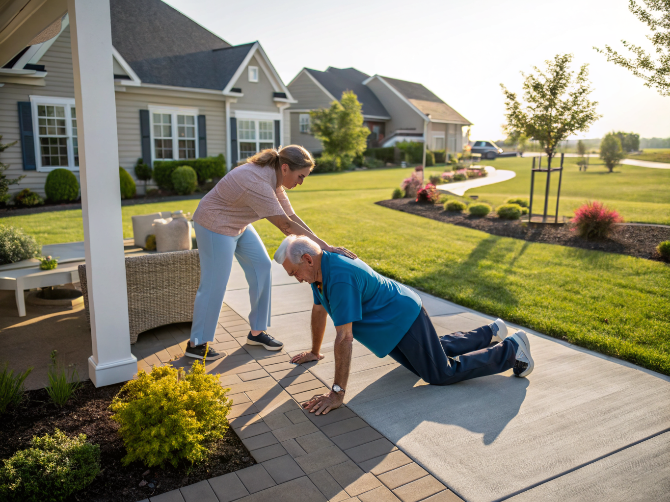 Home health aide providing care at Silver Ridge Park West in Toms River Ocean County NJ