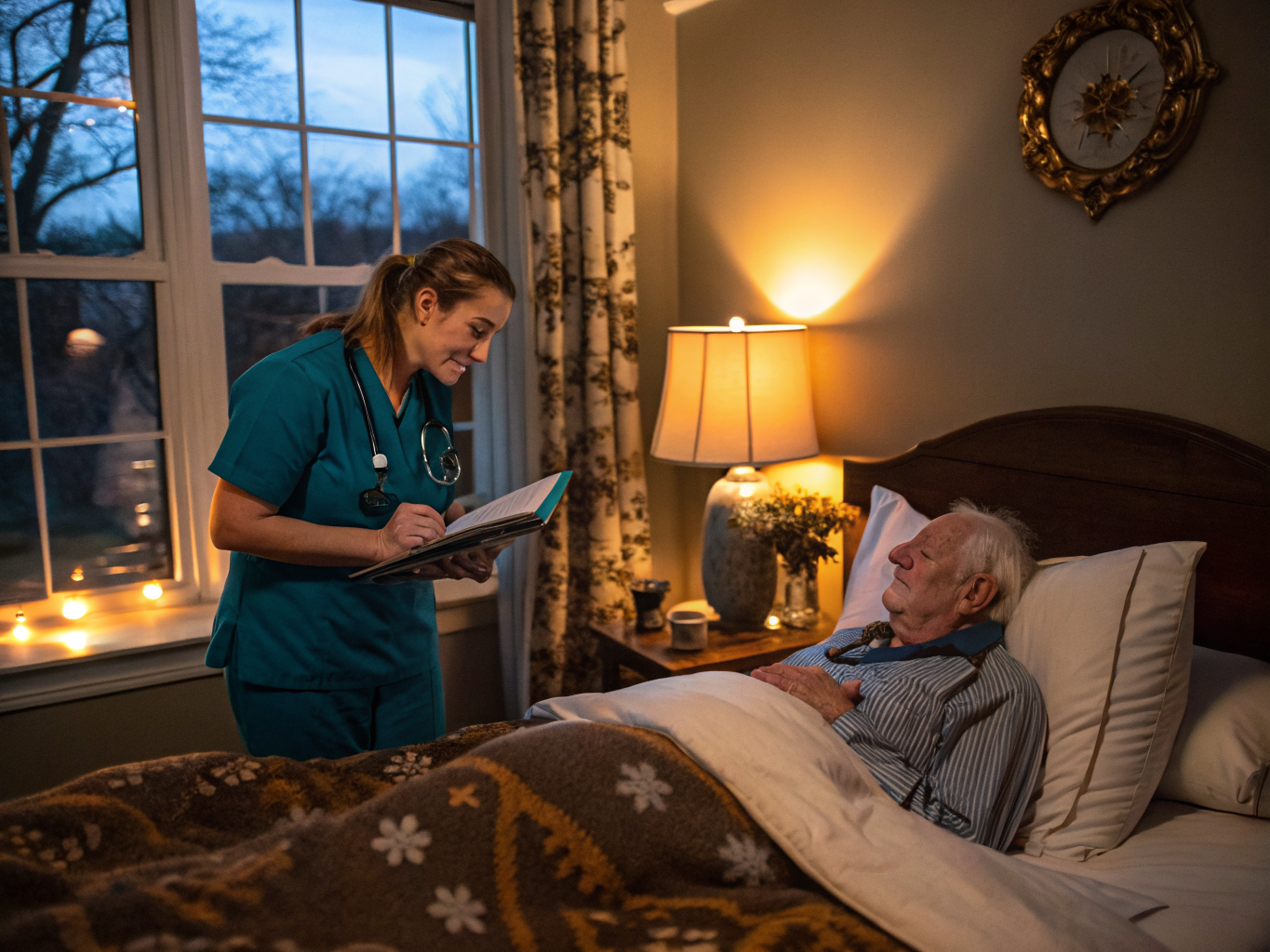 Overnight Care aide with a senior in Bridgewater NJ Somerset County
