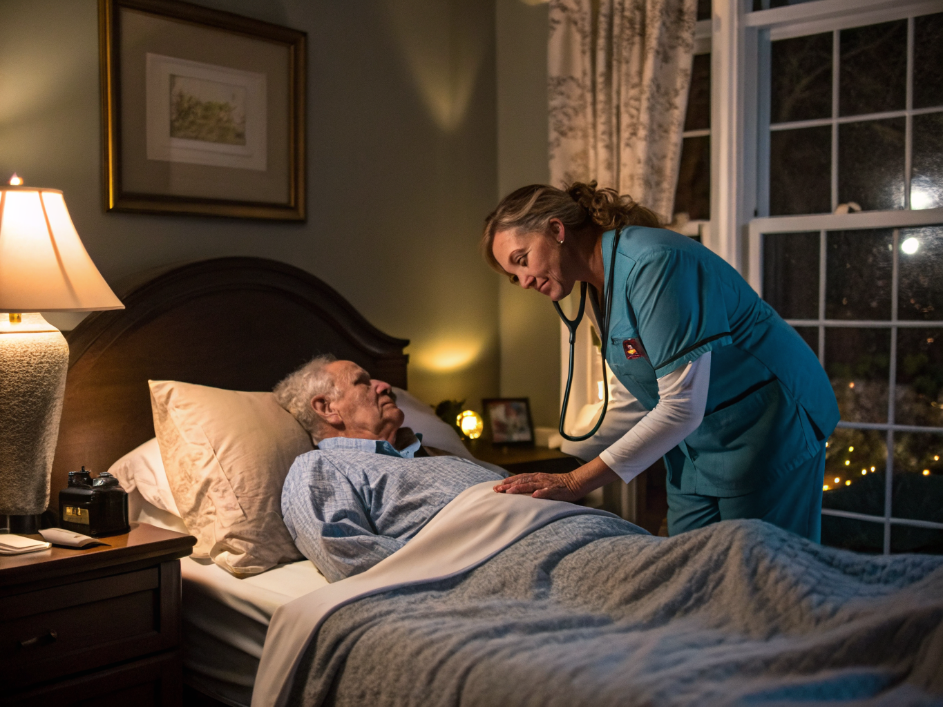 Overnight Care aide with a senior in Hamilton Township NJ Mercer County