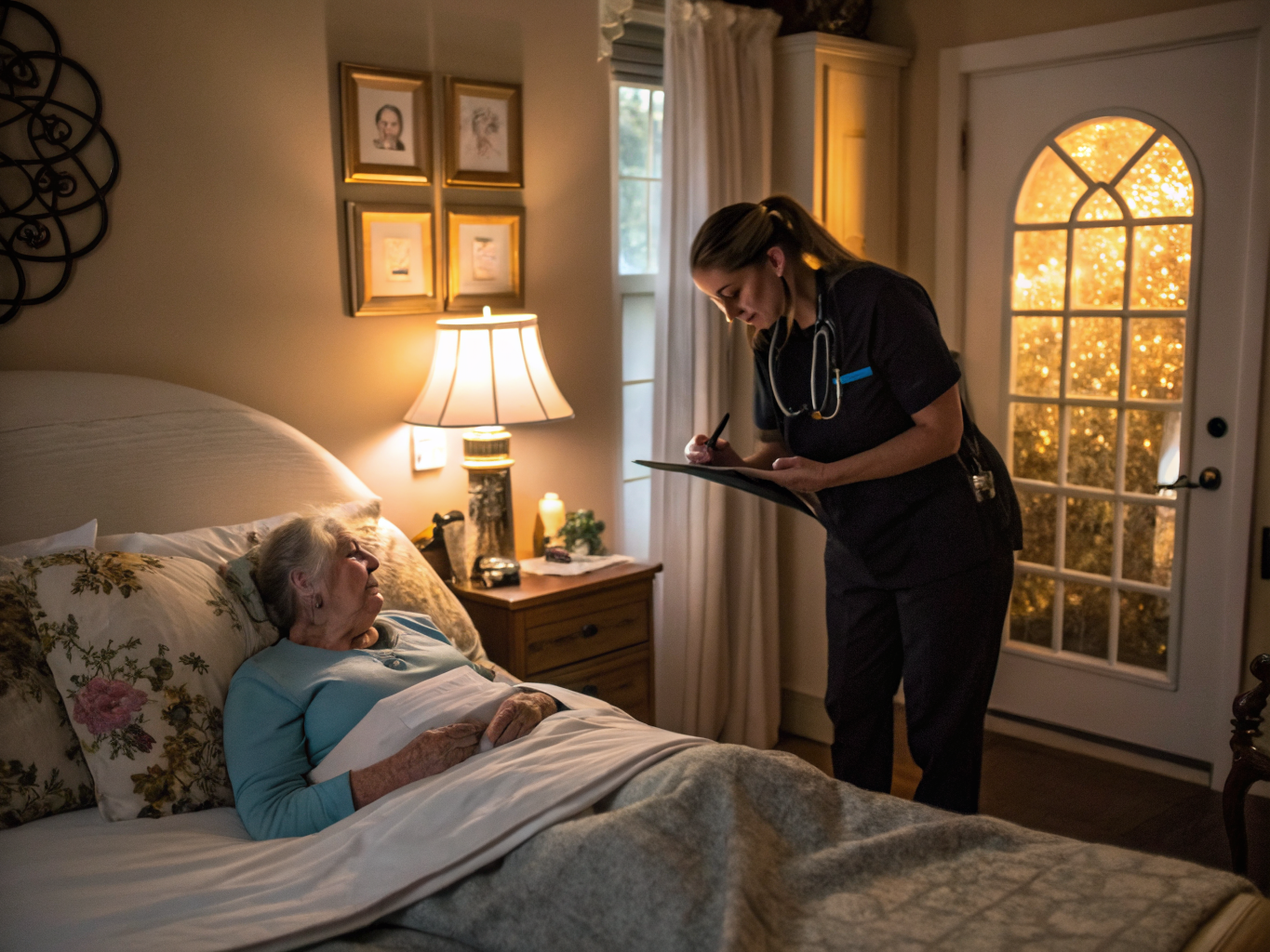 Overnight Care aide with a senior in Manalapan NJ Monmouth County
