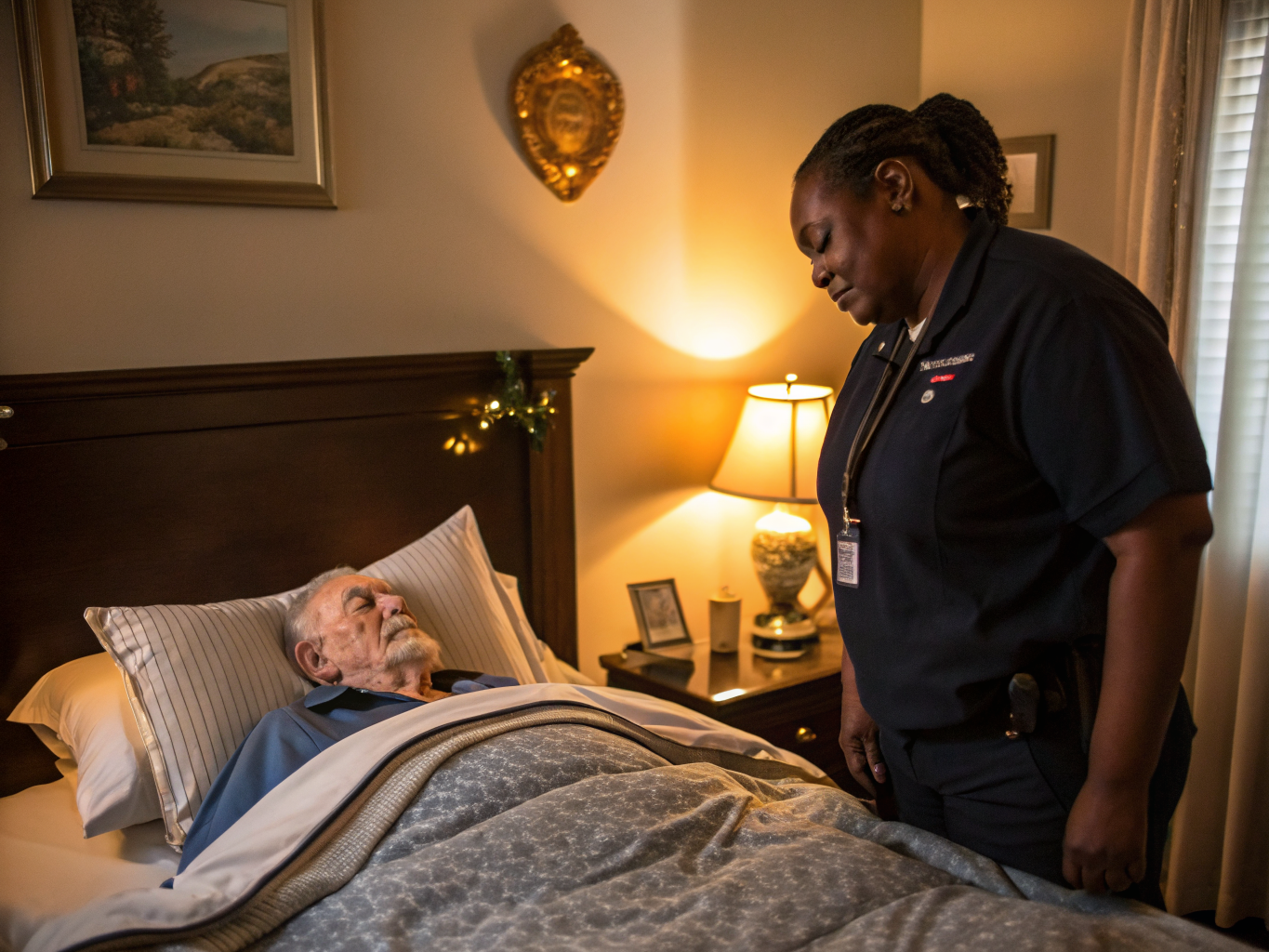 Overnight Care aide with a senior in Monroe Township NJ Middlesex County