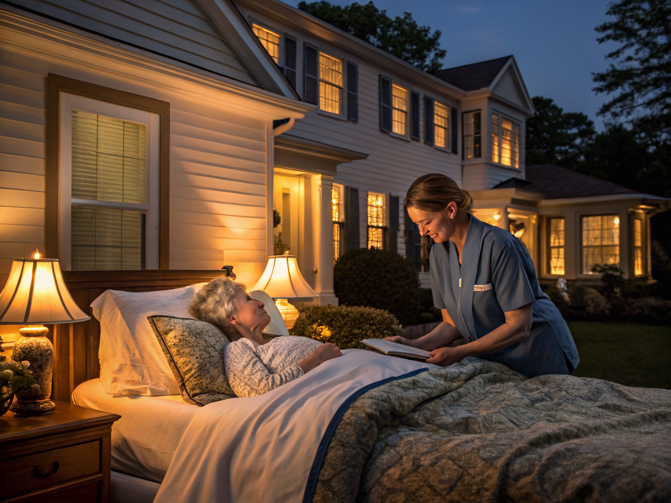 Overnight Care aide with a senior in Princeton NJ Mercer County
