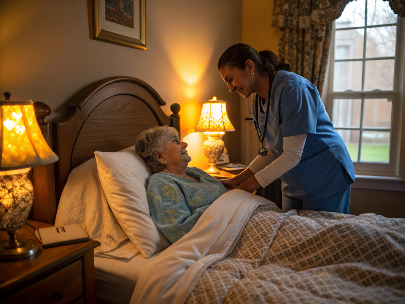 Overnight Care aide with a senior in Wayne NJ Passaic County