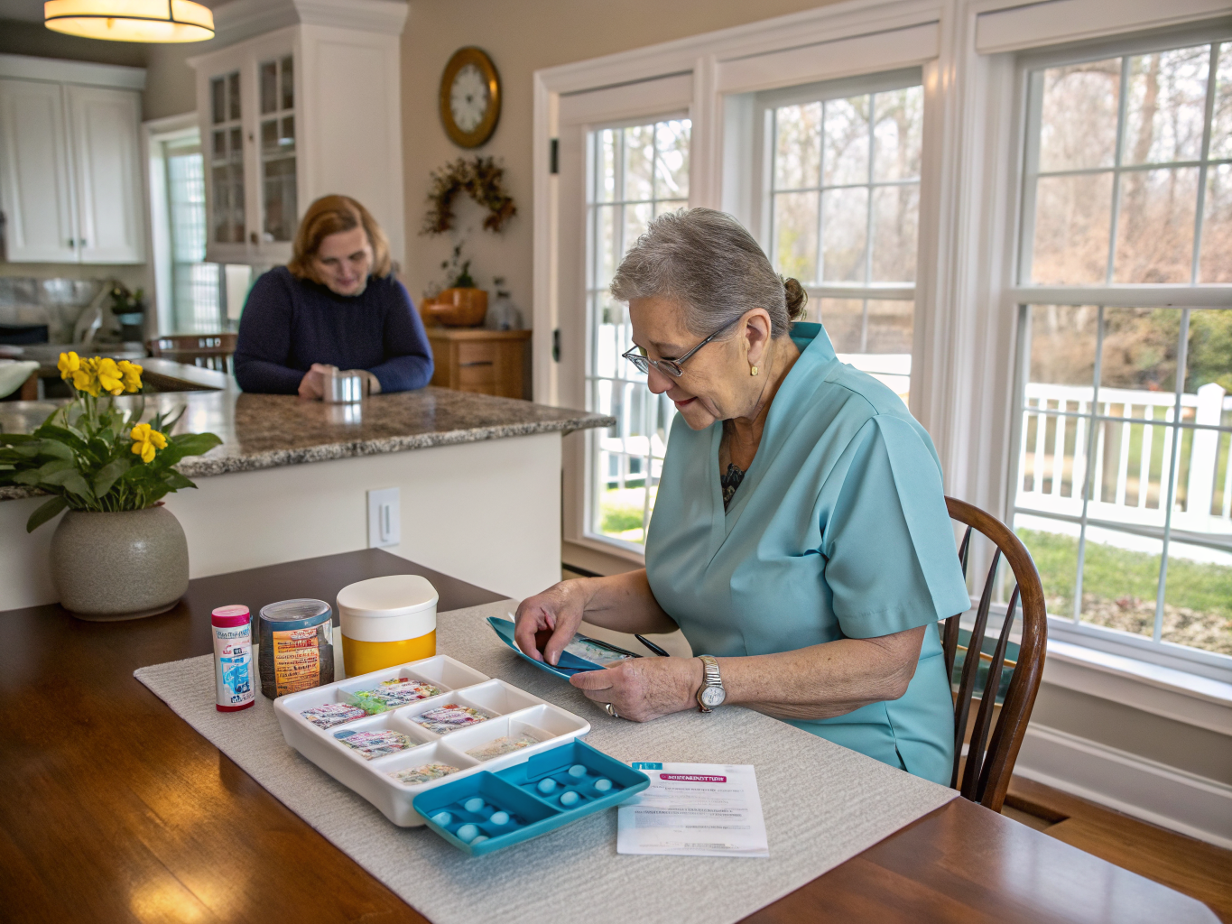 Parkinson's Care caregiver with a senior in Westfield NJ Union County