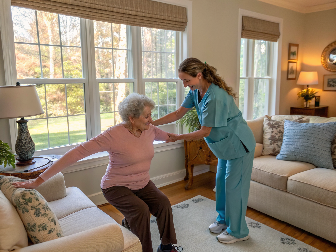 Post-Surgery Care aide with a senior in Freehold NJ Monmouth County