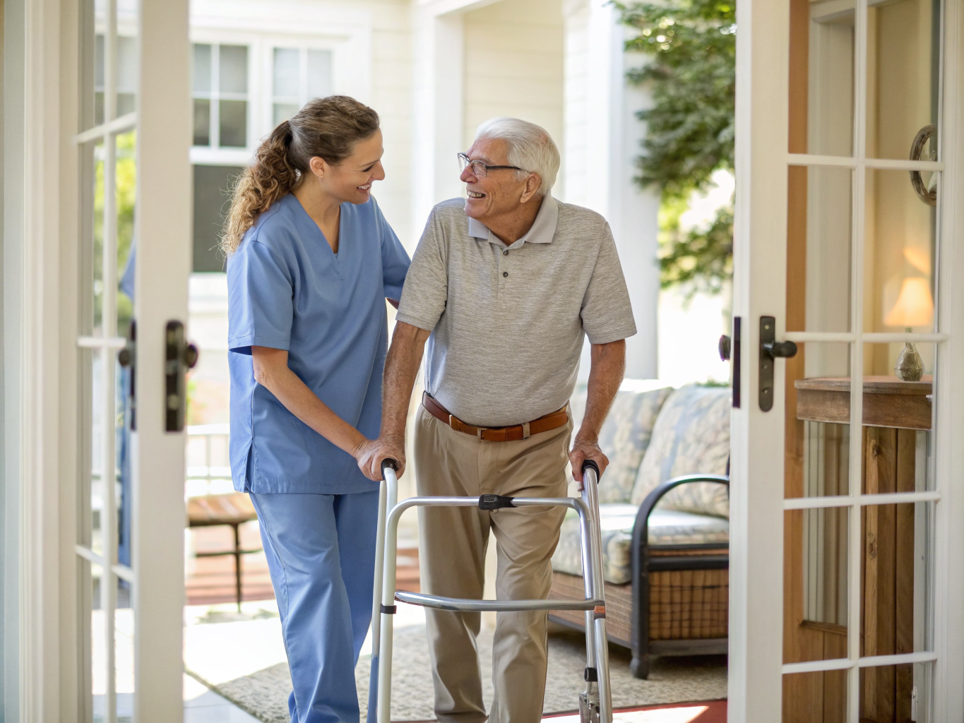 Post-Surgery Care aide with a senior in Hamilton Township NJ Mercer County