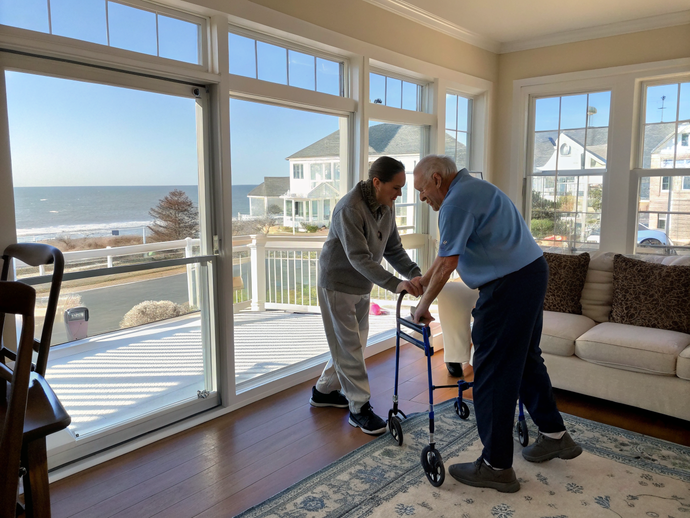 Post-Surgery Care aide with a senior in Toms River NJ Ocean County