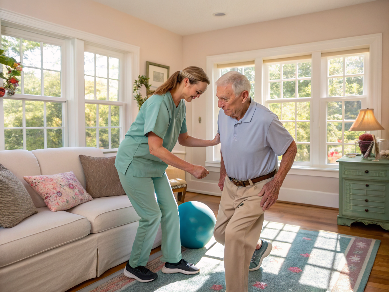 Post-Surgery Care aide with a senior in Westfield NJ Union County