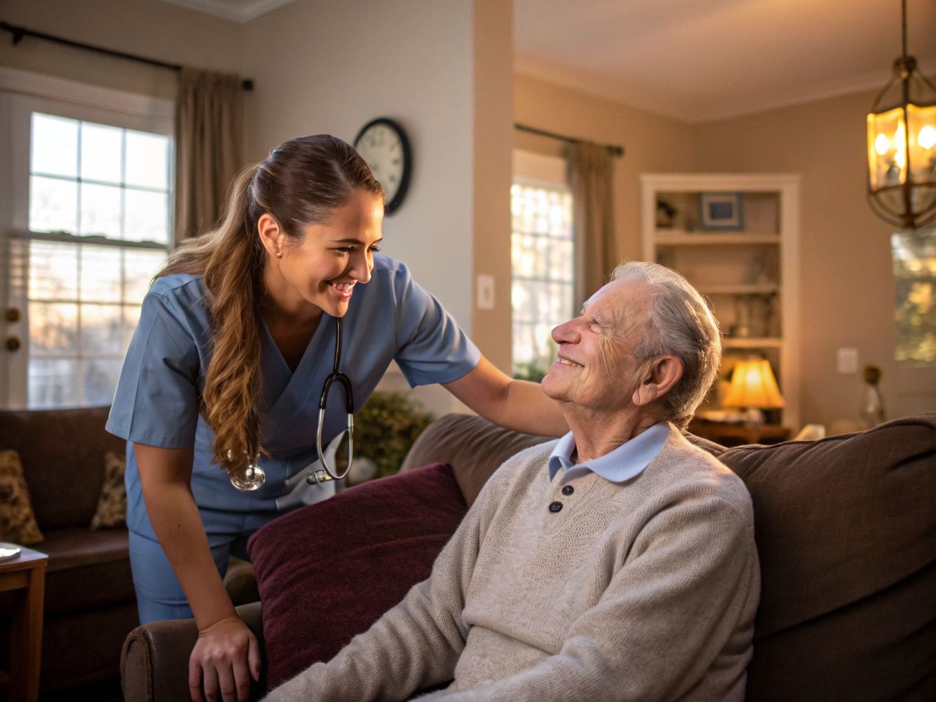Respite Care aide with a senior in Freehold NJ Monmouth County