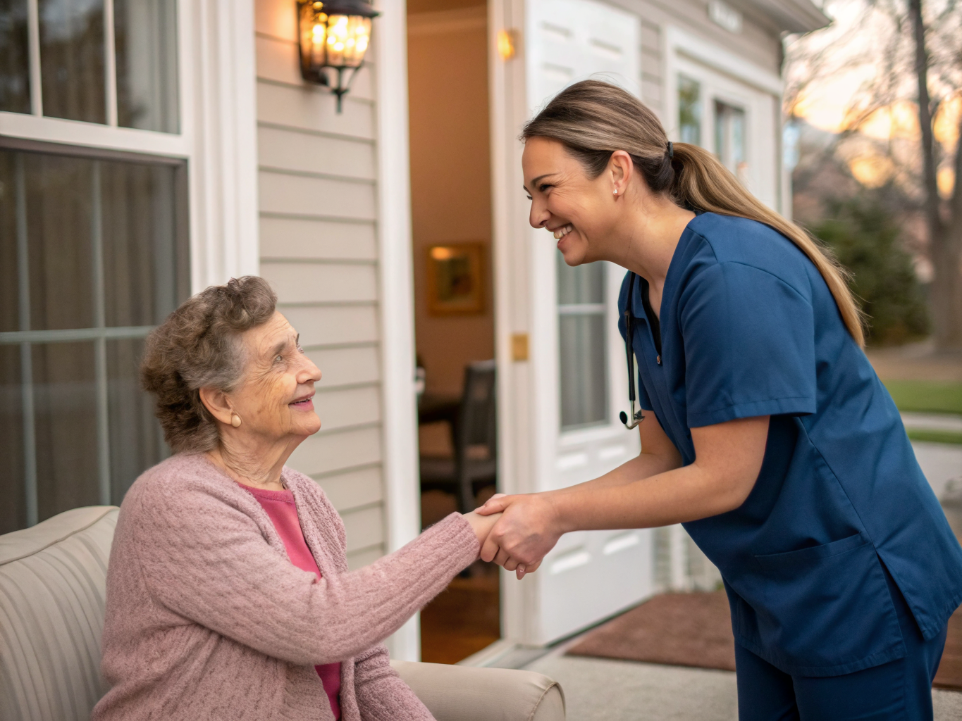 Respite Care aide with a senior in Monroe Township NJ Middlesex County