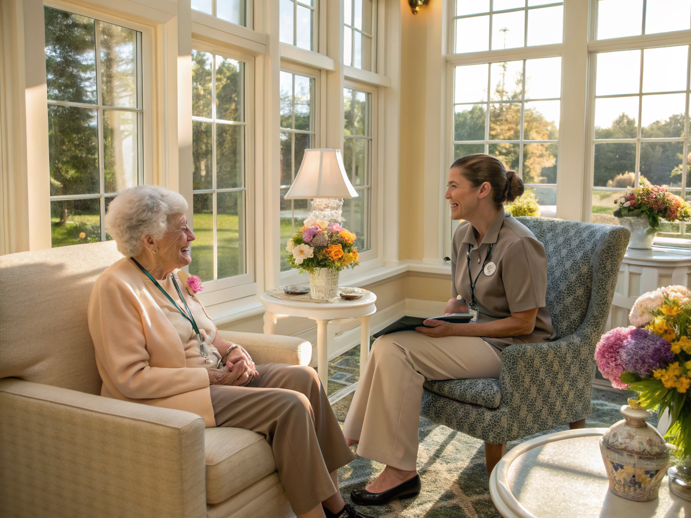 Home health aide at Brandywine Senior Living at Mountain Ridge in Bridgewater Somerset County NJ