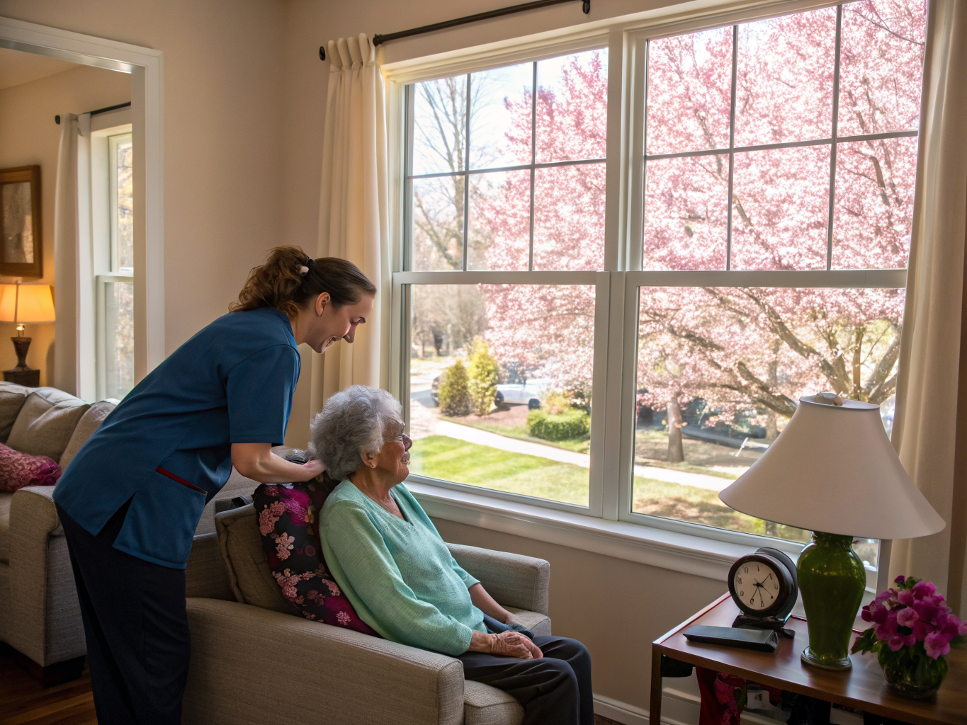 Home health aide at Montgomery Center Senior Apartments in Montgomery Township Somerset County NJ