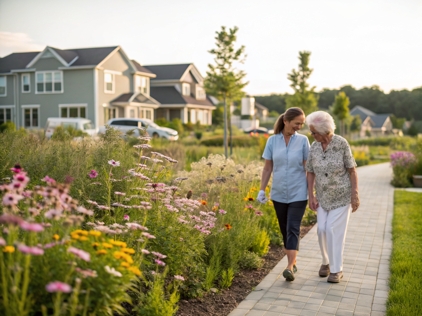 Home health aide at Wildflower Ridge in Franklin Township Somerset County NJ