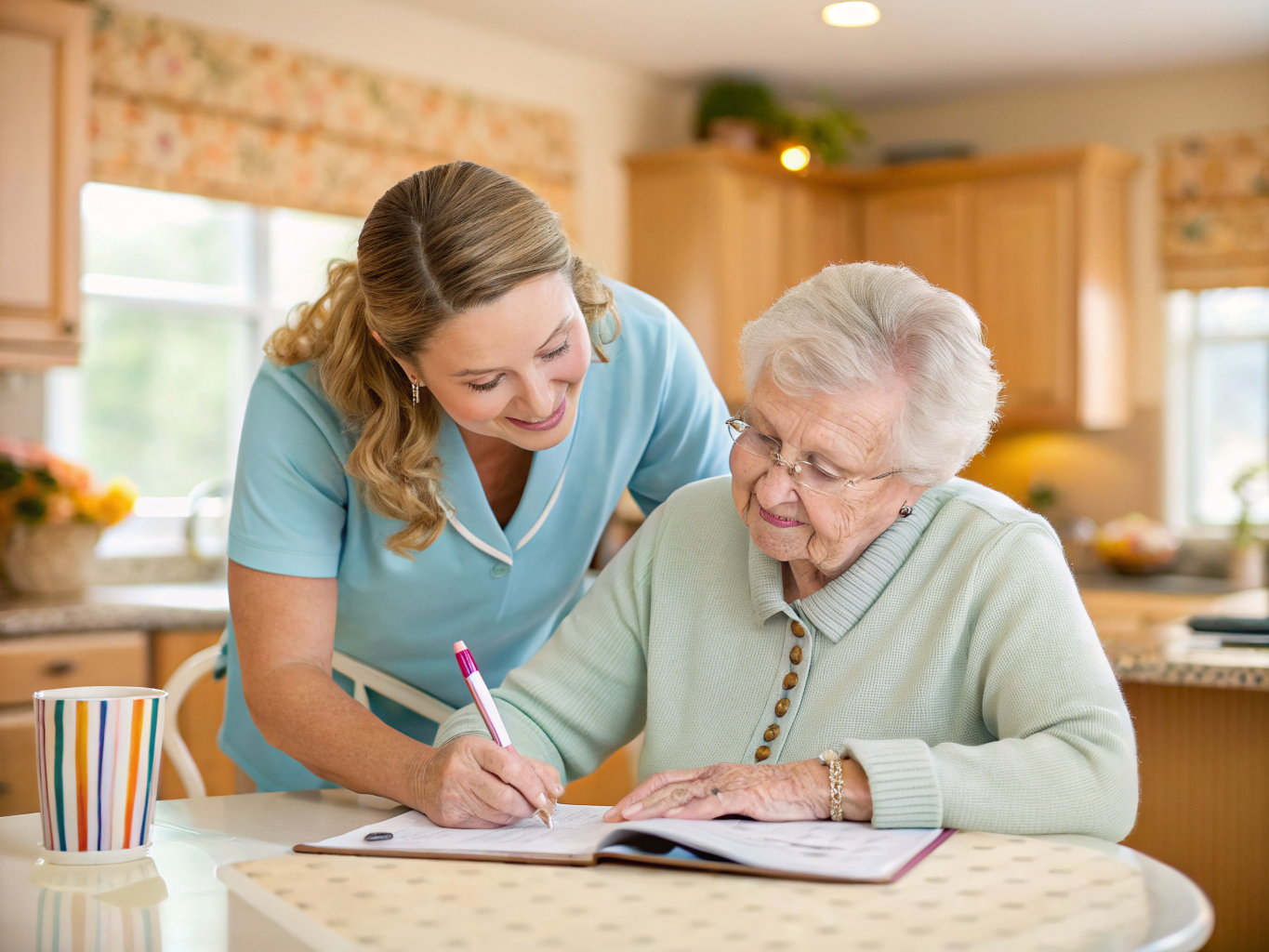 Stroke recovery care aide with a senior in Freehold NJ Monmouth County