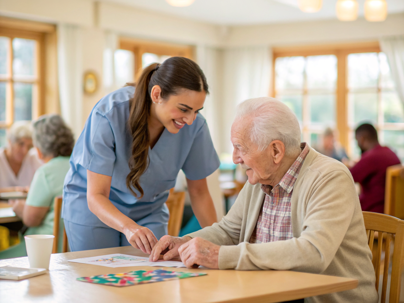 Home health aide at Alaris Health at Riverton in Rahway Union County NJ