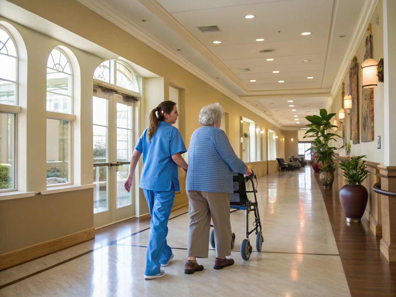 Home health aide at Aristacare at Delaire in Linden Union County NJ
